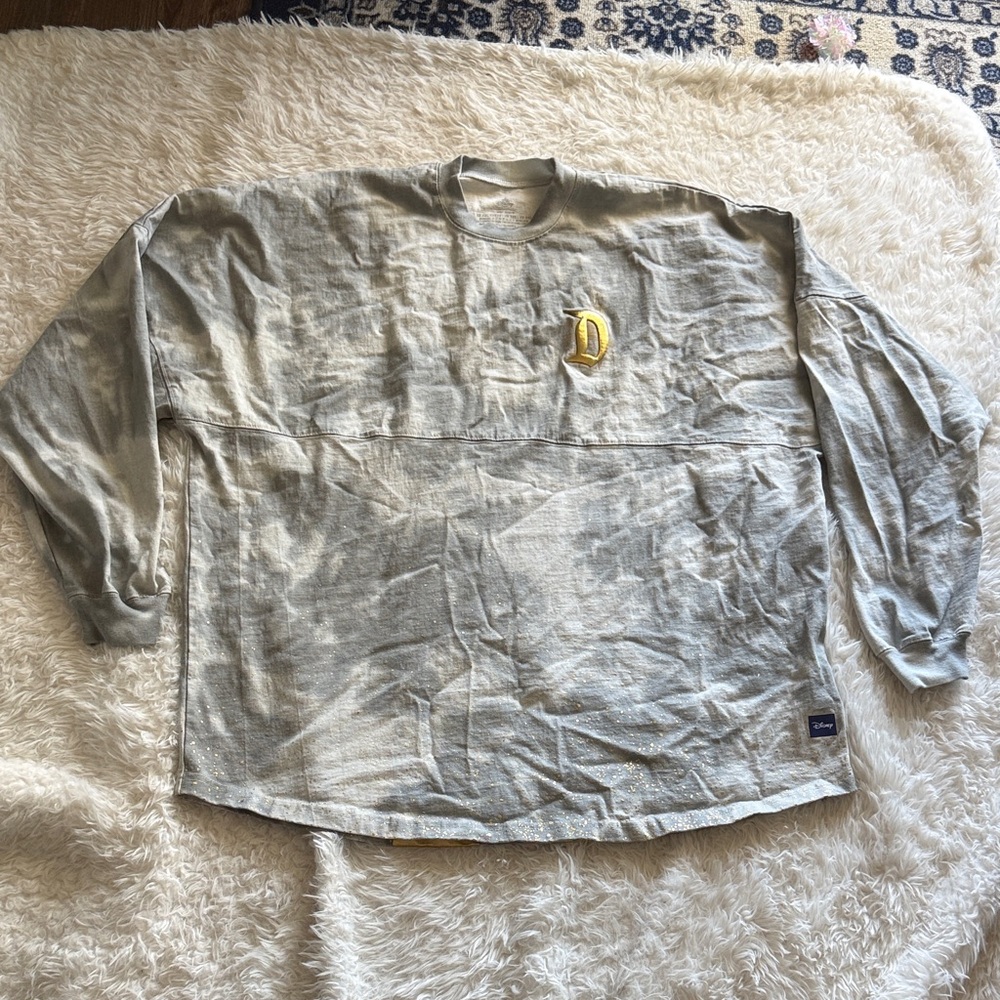 Disney Spirit Jersey Gray Acid Wash with gold XXL‎
